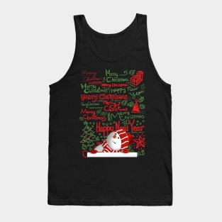 Christmas snowman Tank Top